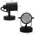 thumbnail image 4 of MingBright LED Desk Lamp with Shake on Switch, 360 Degree Rotation Black Table Light with 2-Prong Power Cord, Eye Protection Desk Lamps for Reading, Office or School, 4 of 5
