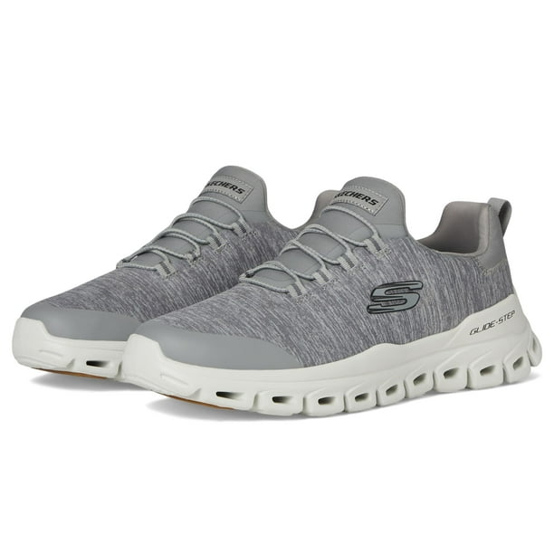 Zapatilla Skechers Glide-Step RYLA para hombre gris talla 7 ancha