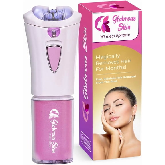 Glabrous Skin Epilator, Glabrous Skin Hair Remover for Face - Look Glamorous with Glabrous skin Hair Removal