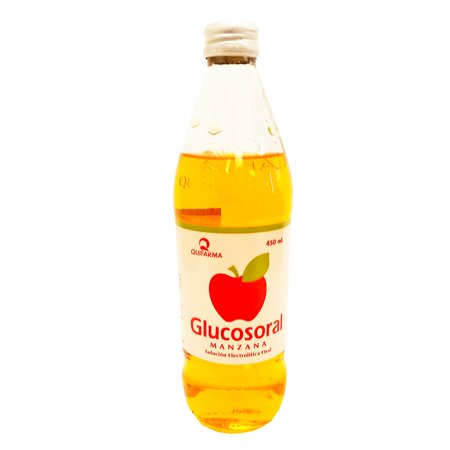 Glucosoral Apple Energy Drink 12 oz - Manzana (Pack of 12)