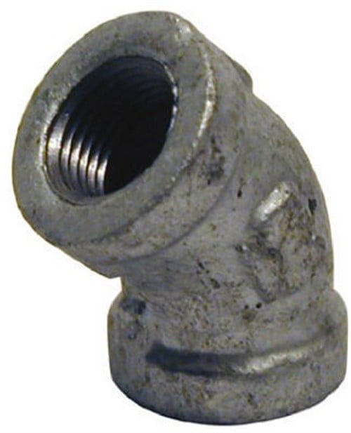1-1//4 Southland 510-206HN Galvanized 45 Degree Elbows