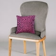 thumbnail image 3 of Everything Comfy Leopard Print Decorative Throw Pillow, 16x16 Inch, Pink,, 3 of 4