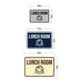 thumbnail image 5 of Classic Framed Lunch Room Sign (Navy Blue / White) - Small, 5 of 5