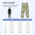 thumbnail image 4 of Hirioo Jungle Animals for Men's PJ Pajama Pants Sleep Pants Men's Home Trousers with Pockets,S-3XL-XX-Large, 4 of 6