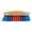 Blue/Orange/Blue, variant on Decker "Wild Things" Horse Grooming Brushes | Orange/Black/Orange