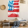 thumbnail image 2 of American Flag Decor Tapestry, Culture Flag Solidarity of USA Stars Inspiration Retro Royalty Artwork, Wall Hanging for Bedroom Living Room Dorm Decor, 40W X 60L Inches, Coral White, by Ambesonne, 2 of 5