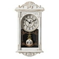 thumbnail image 1 of Reloj de pared Clockswise Vintage Grandfather con aspecto de madera, marrón, 1 of 8