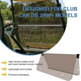 thumbnail image 7 of ZIHUI Fold Down Windshield For Golf Carts ,Folding Acrylic Tinted Windshield for 2007-2016 Yamaha G29/Drive (tawny), 7 of 7