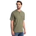 thumbnail image 4 of Wrangler Workwear Men's Short Sleeve Henley Pocket Work T-Shirt, Sizes S-5XL (Men's and Big Men's), 4 of 7