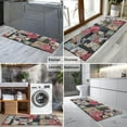 thumbnail image 2 of Pioneer Flower Floral Print Pattern Kitchen Rug Mat,Kitchen Runner Rugs Non Skid Washable,Decorative Kitchen Floor Mats for Kitchen,Sink,Laundry,17"X47", 2 of 5