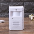 thumbnail image 2 of Sistema de alerta de campana de la puerta de alarma blanca bienvenido alojamiento inalámbrico para la tienda, 2 of 4
