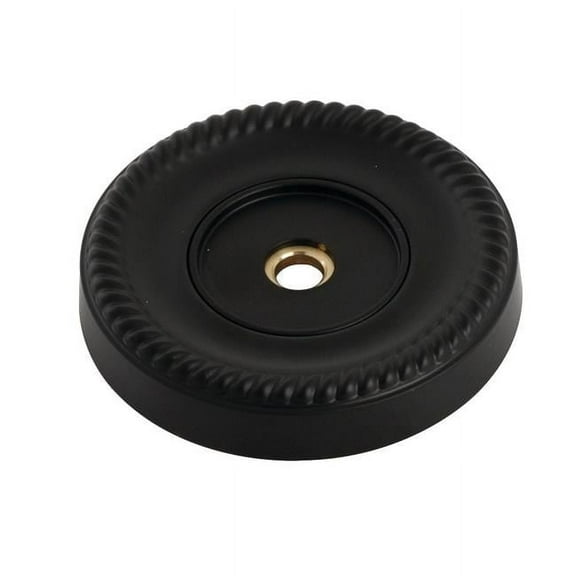 Kingston Brass DRF914120 1.25 in. Camelon Grab Bar Flange, Matte Black