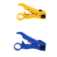 thumbnail image 2 of Eigraketly Cable de alambre pelador de cortador universal para herramienta de pelado coaxial UTP/STP RG59/6/7/11 de alambre plano o Artesanía Amarillo Eigraketly JJ14874-01, 2 of 6