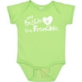 thumbnail image 3 of Inktastic Bestie Frenchie Boys or Girls Baby Bodysuit, 3 of 5
