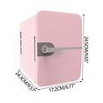 thumbnail image 3 of Dvruxg Réfrigérateur de Voiture Compact 6 L - Mini-Frigo Portable Chaud et Froid pour Aliments, Boissons et Produits de Beauté - Design Élégant avec Porte Réversible, Fonctionnement Silencieux et Option à Double Tension, 3 of 5