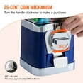 thumbnail image 4 of HCY 17"H Gumball Machine Vending Coin Bank Vintage Candy Dispenser PC Bule, 4 of 6
