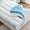 White(4)-Full, variant on 2 Inch Memory Foam Mattress Topper For Extra Softow Top Fshredded Filled