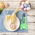 thumbnail image 3 of AJKSFHIU Easter Bunny Utensil Cutlery Holders,4pcs Easter Flatware Holders Pouch Bags Felt Silverware Holder Bag,Utensil Sleeve for Knife forks Easter Table Decoration Wedding Birthday Party, 3 of 8