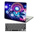thumbnail image 3 of KSK KAISHEK Compatible Old MacBook Pro 13" Case 2015 - 2012 Rel. Model A1502 or A1425, Plastic Hard Case Shell Cover + Black Keyboard Cover, Flowers 301, 3 of 5