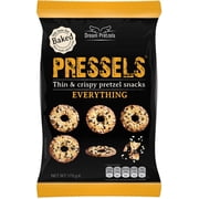 Pressels Pretzel Chips - Everything - Case of 12 - 7.1 oz.