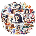 thumbnail image 2 of cartoon Hedgehog Theme Stickers, Waterproof Hedgehog Theme Sticker for Water Bottle Laptop Phone Cases Planner Skateboard Luggage Helmet Party Favor Decor, Ideal for Adults Teens Teacher Rewards, 2 of 9