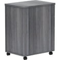 thumbnail image 5 of Lorell Weathered Charcoal Laminate Desking Pedestal - 3-Drawer 16" x 22" x 28.3" - 3 x Box Drawer(s), File Drawer(s) - Material: Metal Pull, Polyvinyl Chloride (PVC) Edge - Finish: Weathered Charcoal,, 5 of 7