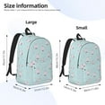 thumbnail image 5 of Geaub boba milk tea f durable canvas backpack: stylish, lightweight, and spacious with adjustable straps, 5 of 7