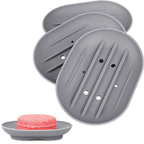 Anwenk Soap Dish, Bathroom Soap Dishes Soap Holder Soap Tray with Holes