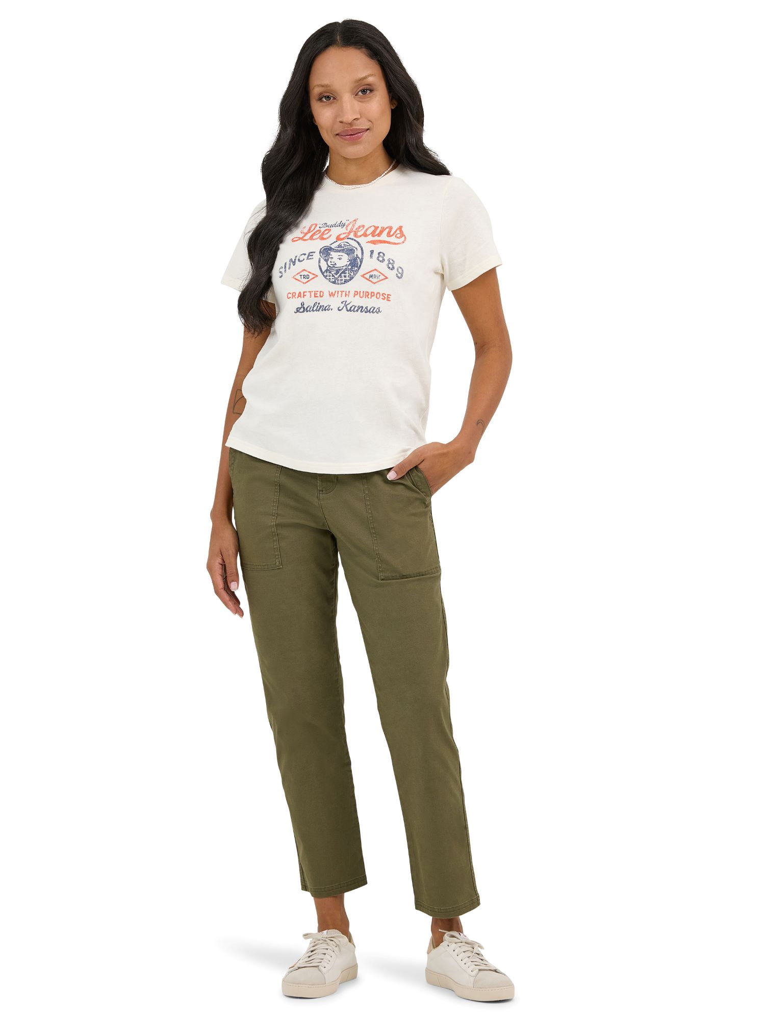 Lee® Women's Regular Fit Short Sleeve Graphic Tee, Sizes S-3XL