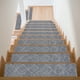 thumbnail image 1 of Antideslizantes Escaleras Escalones 10 Paquetes 8"x30" Resbalantes Resistentes Interior Corredor Alfombra Estera para Interior Madera Escaleras, Gris Unique Bargains peldaños de escalera, 1 of 6