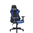 thumbnail image 4 of Ergonomic Design Gaming Chair Multi-Function Racing Style Swivel with PU Leather, High Back, Adjustable Headrest, Adjustable Lumbar Support, Black and Blue, 4 of 9
