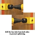 thumbnail image 3 of Door lock installation kit, hole saw set 13/8'13/4' with guide template, 3 of 5