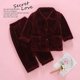 thumbnail image 1 of Conjunto de pijamas de franela para niños, ropa cálida de invierno para el hogar, ropa de lana de Coral gruesa, traje de Navidad para niños y niñas de 0 a 12 años, 1 of 4