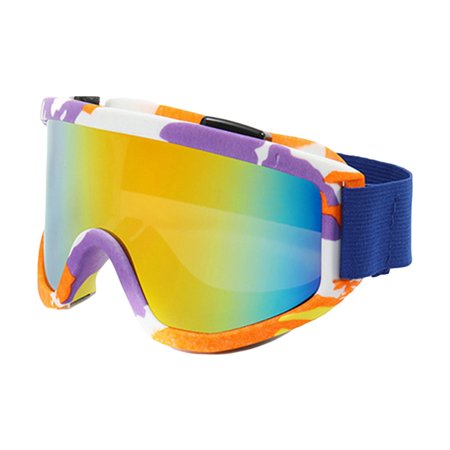 IMISSILLEB Ski Goggles Over Glasses, Anti-Fog Dustproof UV Protection Polarized Snow Sunglasses for Men Women Outdoor Snowboard Motorcycle