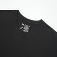 thumbnail image 3 of Men's T-Shirt Short Sleeve Crew Neck Casual Workout T-Shirt Black 6# Large, 3 of 7