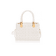 thumbnail image 1 of Bolsa De Diseño de Cuadros Bandolera De Dama Elegante blanco, 1 of 4