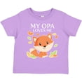 thumbnail image 3 of Inktastic My Opa Loves Me Little Fox Boys or Girls Toddler T-Shirt, 3 of 5