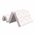 thumbnail image 2 of Romantic Foldable Mattress, Art of Rose Petals, 74.8" x 35.4", Pale Rose and White, by Ambesonne, 2 of 6