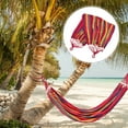 thumbnail image 1 of IFANLANDOR Hammock Bed Indoor Hammock Assorted Color Canvas Indoor Use 1 Set, 1 of 8