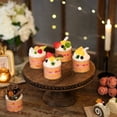 thumbnail image 2 of Hanobe Rustic Cake Stand 11.8 Inch Wood Dessert Display Riser Vintage Beads Cake Stand for Wedding And Christmas Reception Decoration, Brwon, 2 of 6