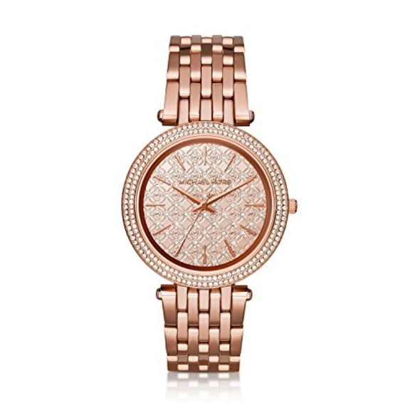 Michael Kors Women's Darci Rose Gold-Tone Bracelet Watch