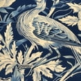 thumbnail image 6 of WYYP Bird Flowers Wallpaper Round Tablecloth 100% Polyester Fiber Great for Home Kitchen/Parties/Holiday Dinner White, 6 of 8