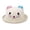 Beige, variant on EnJoCho Cartoon Cat Hat Children Kids Cap Breathable Summer Cartoon Toddler Baby Cute Casual Outdoor Caps for Boys Girls