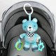 thumbnail image 2 of UBIUO Baby Hanging Toy Cartoon Animal Stuffed Rattle Bell Carseat Toys Crib Car Seat Travel Stroller Soft Plush Toys with Wind Chimes,Green Green -, 2 of 4