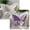 Multicolor-3, variant on Butterfly Throw Pillow with Lace Ruffle, 22 Inch Velvet Decorative Cushion for Couch Bedroom Living Room Home Decor (Pink)