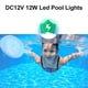 thumbnail image 2 of Lámpara decorativa DC12V 12W luces LED para piscina, luces de piscina que cambian de color RGB, luce CACAGOO Blanco/4 piezas, 2 of 7