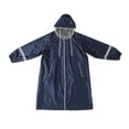 thumbnail image 4 of Ximing Enfants Manteau de Pluie Veste de Pluie Vêtements de Pluie pour les Étudiants Coupe-Vent Réutilisables Vêtements Imperméables Enfants Poncho de Pluie pour la Randonnée 3XL, 4 of 10