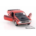 thumbnail image 3 of 1970 Dodge Challenger T/A, Red w/ Black - Welly 43663D - 4.5" Diecast Model Toy Car (Brand New but NO BOX), 3 of 4