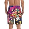 thumbnail image 4 of Lsque Mario Mens Sleep Pajama Shorts,Short Pajama Pants, Cotton Ultra-Soft Knit-Small, 4 of 9