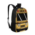 thumbnail image 2 of Jeiento School Bus Backpacks for Girls Boys Primary School Bags 17inch Book Bag Student Backpacks with Side Pocket Yellow Teens Daypack Light Weight Laptop Bags, 2 of 6